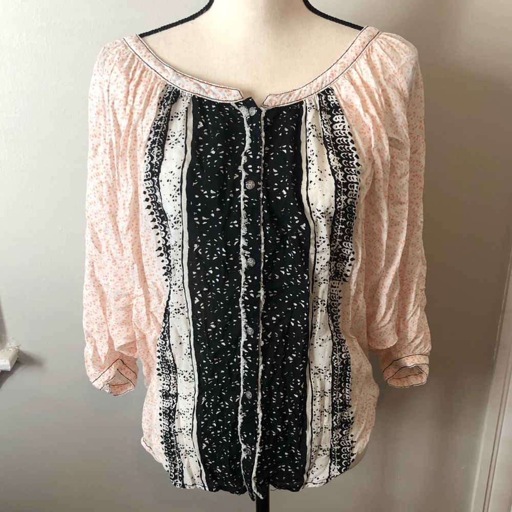 Free People | Silky Button Down Top